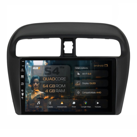 Navigații Mitsubishi Attrage 2012->> - Navigatie Android Mitsubishi Space Star / Mirage / Attrage (2012+) 4GB | Hub64.ro