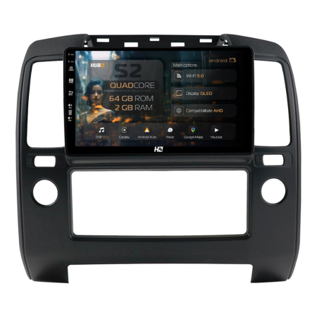 Navigații Nissan Navara 2005-2015 - Carplay Android Nissan Navara 2GB | Hub64.ro