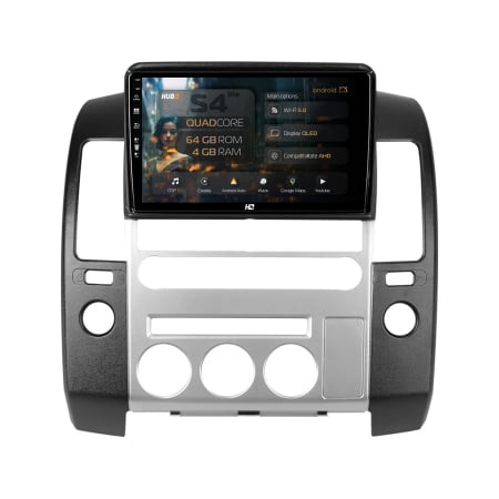 Navara 2004-2014 - Navigatie Android 13 Nissan Navara QLED | Hub64.ro