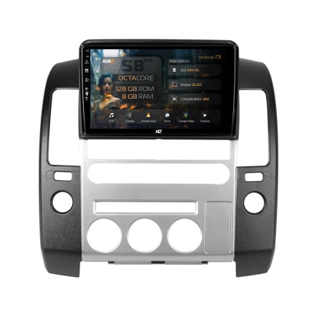 Navara 2004-2014 - Navigatie Android 13 Nissan Navara D40 8GB | Hub64.ro