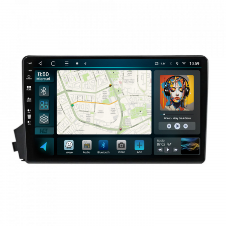 Navigatie Android 13 Ssangyong Actyon-Kyron (2005-2011) 8GB | Hub64.ro [1]