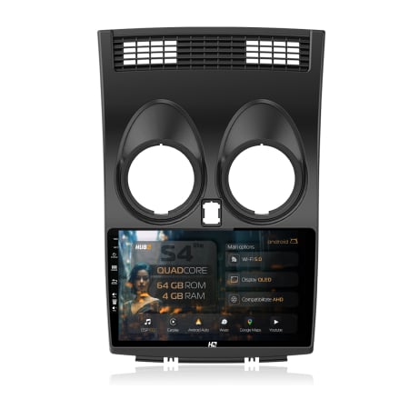 Qashqai J10 2006-2013 - Navigatie Android 13 Nissan Qashqai QLED | Hub64.ro