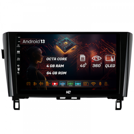 Qashqai J11 2014 - >> - Android 13 Nissan Qashqai / X-Trail QLED | Hub64.ro