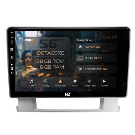 Astra J 2010-2019 - Navigatie Android 4G 6GB Opel Astra J 6GB | Hub64.ro