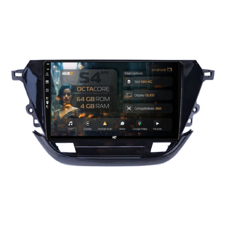 Navigații Opel Corsa F 2019->> - Navigatie Opel Corsa F (2019+) 4GB QLED | Hub64.ro