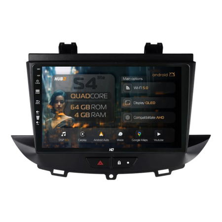 Navigații Opel Crossland X 2017-2021 - Navigatie Android Opel Grandland X /  Opel Crossland X (2017-2021) QLED| Hub64.ro