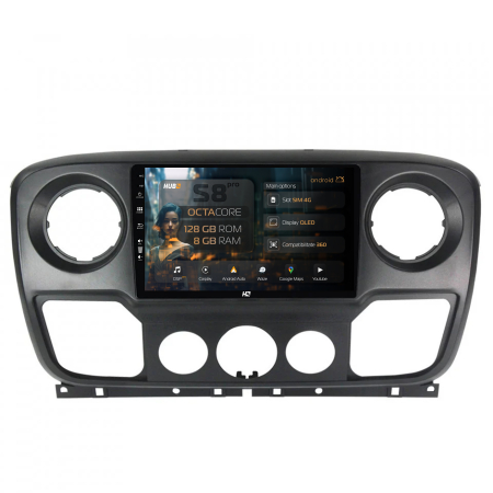 Opel Movano 2011-2021 - Navigatie Android 13 Renault Master 8+128GB | Hub64.ro