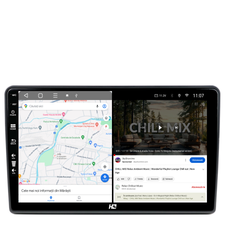 Navigatie Android Opel Vivaro / Renault Trafic / Nissan Primastar (2006-2010) QLED | Hub64.ro [5]