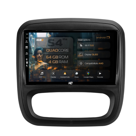 Talento 2016-2018 - Navigatie Android 13 Vivaro / Traffic / Talento QLED | Hub64.ro