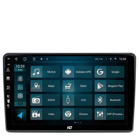 Navigatie Android 13 Opel Vivaro / Renault Trafic / Nissan Primastar (2006-2010) QLED 6+128GB | Hub64.ro [2]