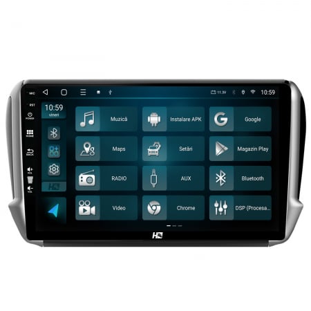 Navigatie QLED Peugeot 208/2008 4GB | Hub64.ro [2]