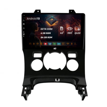 5008 (2009-2017) - Navigatie Android 13 Peugeot 3008 4GB QLED | Hub64.ro