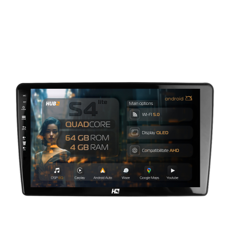 Navigatie QLED Peugeot 307 Android 4GB | Hub64.ro [8]