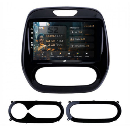 Navigații Renault Captur 2013-2019 - Navigatie Carplay Renault Captur 2GB | Hub64.ro