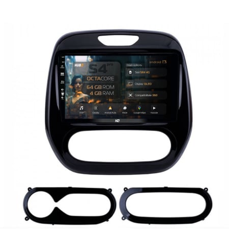 Captur 2013 - >> - Navigatie QLED Android Renault Captur 4GB | Hub64.ro