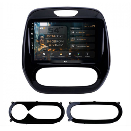 Navigații Renault Captur 2013-2019 - Navigatie QLED Android Renault Captur 4GB | Hub64.ro