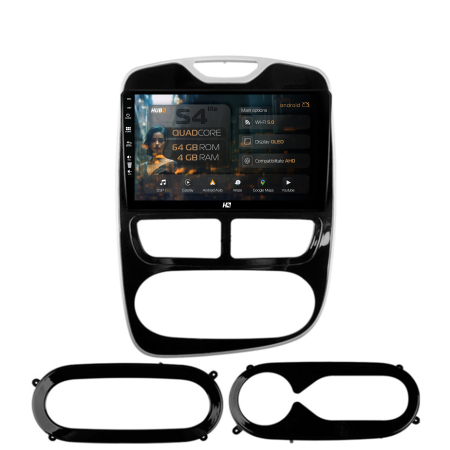 Clio IV 2012-2016 - Navigatie Android 13 Renault Clio IV QLED | Hub64.ro