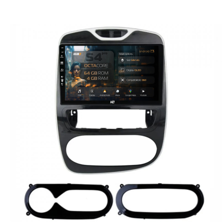 Clio IV 2017-2019 - Navigatie Android 13 Renault Clio IV QLED | Hub64.ro