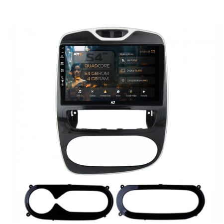 Clio IV 2017-2019 - Navigatie Android 13 Renault Clio IV QLED | Hub64.ro