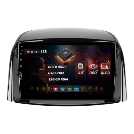 Navigații Renault Koleos I 2008-2016 - Navigatie Android Renault Koleos (2008-2016) 4G 6GB | Hub64.ro