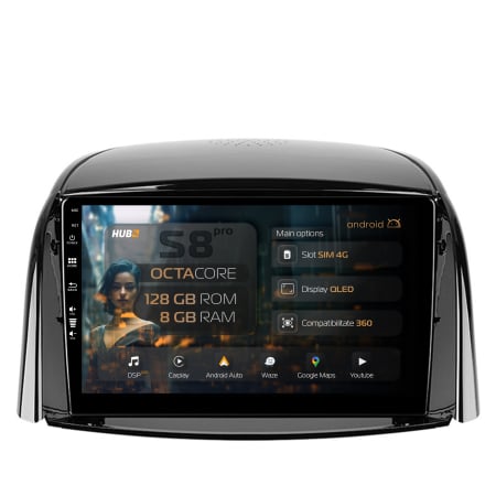 Koleos 2007-2016 - Navigatie Android Renault Koleos (2009-2016) 8+128GB | Hub64.ro