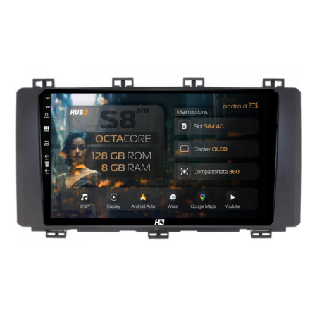 Navigații Seat Ateca 2016+ - Navigatie Android Seat Ateca 8+128GB | Hub64.ro