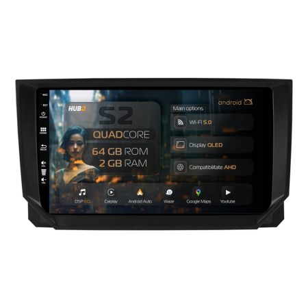 Navigații Seat Ibiza 2017-2021 - Navigatie Android Seat Ibiza 2017-2021 2GB | Hub64.ro