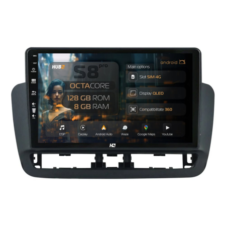 Navigații Seat Ibiza IV 2014-2017 - Navigatie Android Seat Ibiza IV (2014-2017) 8GB | Hub64.ro