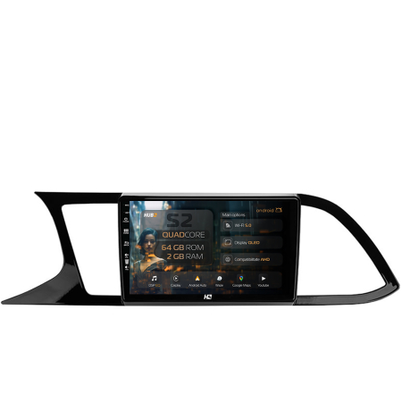 Leon 3 2013-2020 - Navigatie Carplay 10 Dacia Sandero 2GB | Hub64.ro