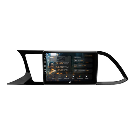Navigații Seat Leon 3 2012-2020 - Navigatie QLED Seat Leon 3 2012+ 4GB | Hub64.ro