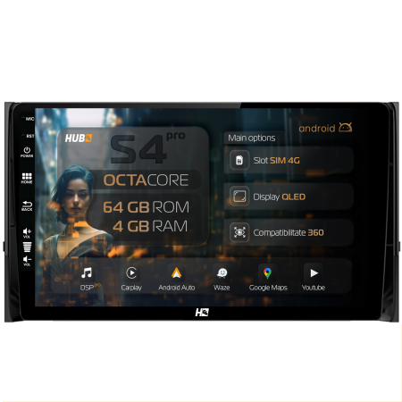 Kodiaq 2016 - >> - Navigatie Android 13 Skoda Kodiaq QLED | Hub64.ro