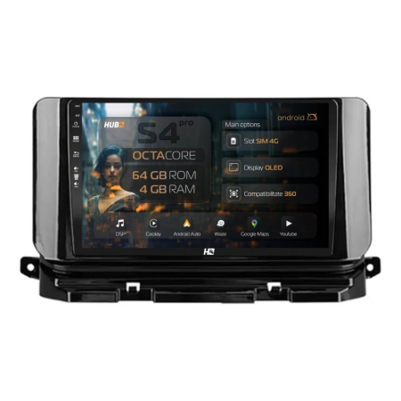 Navigații Skoda Octavia IV 2020->> - Navigatie Android Skoda Octavia 4 QLED | Hub64.ro