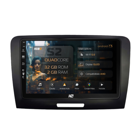 Superb II 2008-2014 - Carplay Android Skoda Superb 2 2GB | Hub64.ro