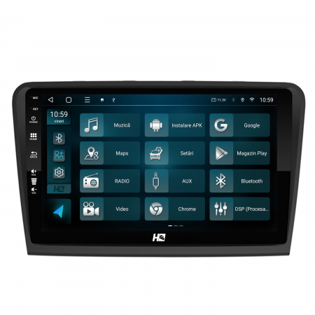 Navigatie Android 13 Skoda Superb 2 QLED | Hub64.ro [2]
