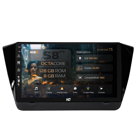 Superb III 2015 - >> - Navigatie Android Skoda Superb 3 8GB | Hub64.ro