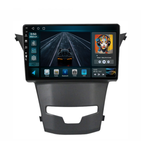 Carplay Android 13 Ssangyong Korando (2013-2019) 2GB | Hub64.ro [1]