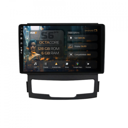 Ssangyong - Navigatie SsangYong Korando (2010-2013) 6GB | Hub64.ro