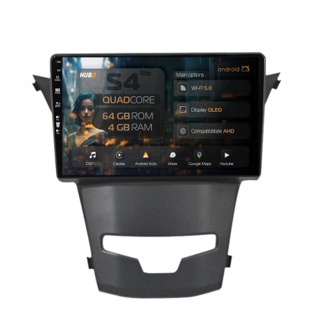 Korando 2013-2019 - Navigatie Ssangyong Korando (2013-2019) 4GB | Hub64.ro