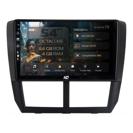 Navigații Subaru Forester 2008-2013 - Navigatie Android Subaru Forester (2008-2013) 4GB | Hub64.ro