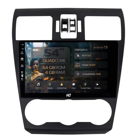 Forester 2012-2018 - QLED Android Subaru Forester 4+64GB | Hub64.ro