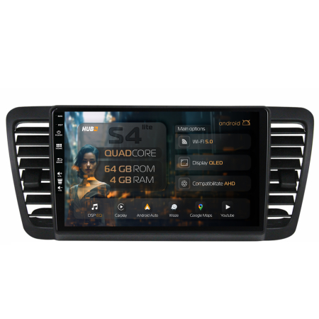 Legacy 2004-2009 - Navigatie QLED Subaru Legacy 4+64GB | Hub64.ro