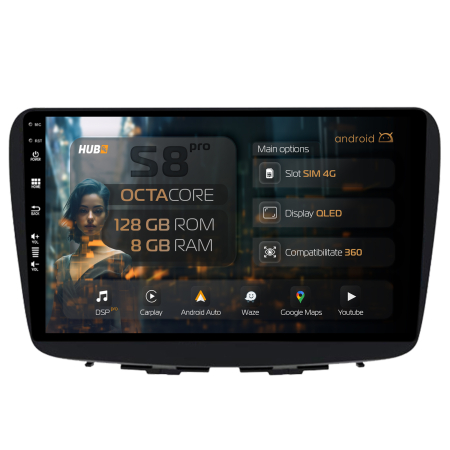 Baleno 2015 - >> - Navigatie Dedicata Suzuki Baleno Android 8GB | Hub64.ro