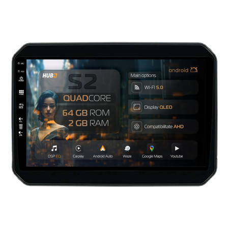 Navigații Suzuki Ignis 2016 - >> - Navigatie Android Suzuki Ignis (2016+) 2GB | Hub64.ro