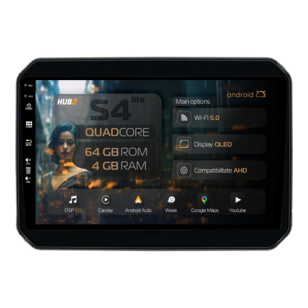 Navigații Suzuki Ignis 2016 - >> - Navigatie Android Suzuki Ignis (2016+) 4GB | Hub64.ro