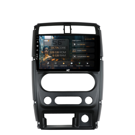 Jimny 2005-2017 - Navigatie Android 13 Suzuki Jimny 6+128 | Hub64.ro