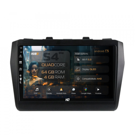 Swift 2017-2023 - Navigatie Android Suzuki Swift QLED | Hub64.ro