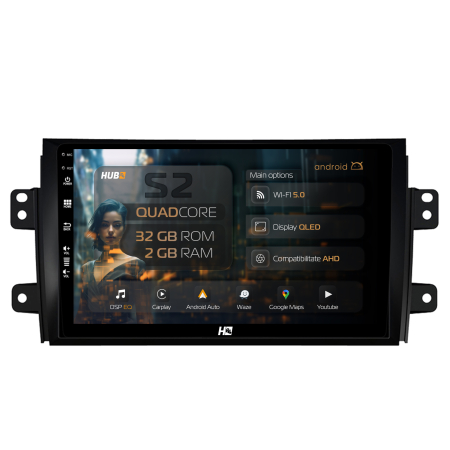 SX4 2006-2014 - Android PRO Jeep Compass 2006-2010 2GB | Hub64.ro