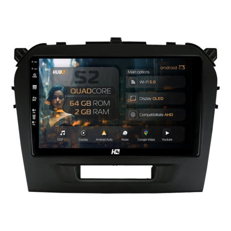 Navigații Suzuki Vitara 2015 - >> - Navigatie Android Suzuki Vitara (2015+) 2GB | Hub64.ro