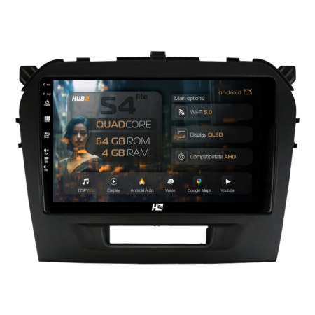Navigații Suzuki Vitara 2015 - >> - Navigatie Android Suzuki Vitara (2015+) 4GB | Hub64.ro