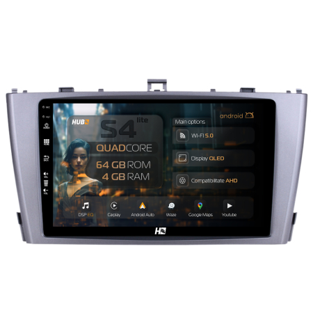Avensis 2009-2015 - Navigatie Android 13 Toyota Avensis QLED | Hub64.ro